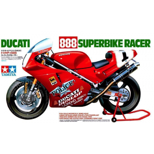1/12 Tamiya Ducati 888 Superbike Racer '92 14063